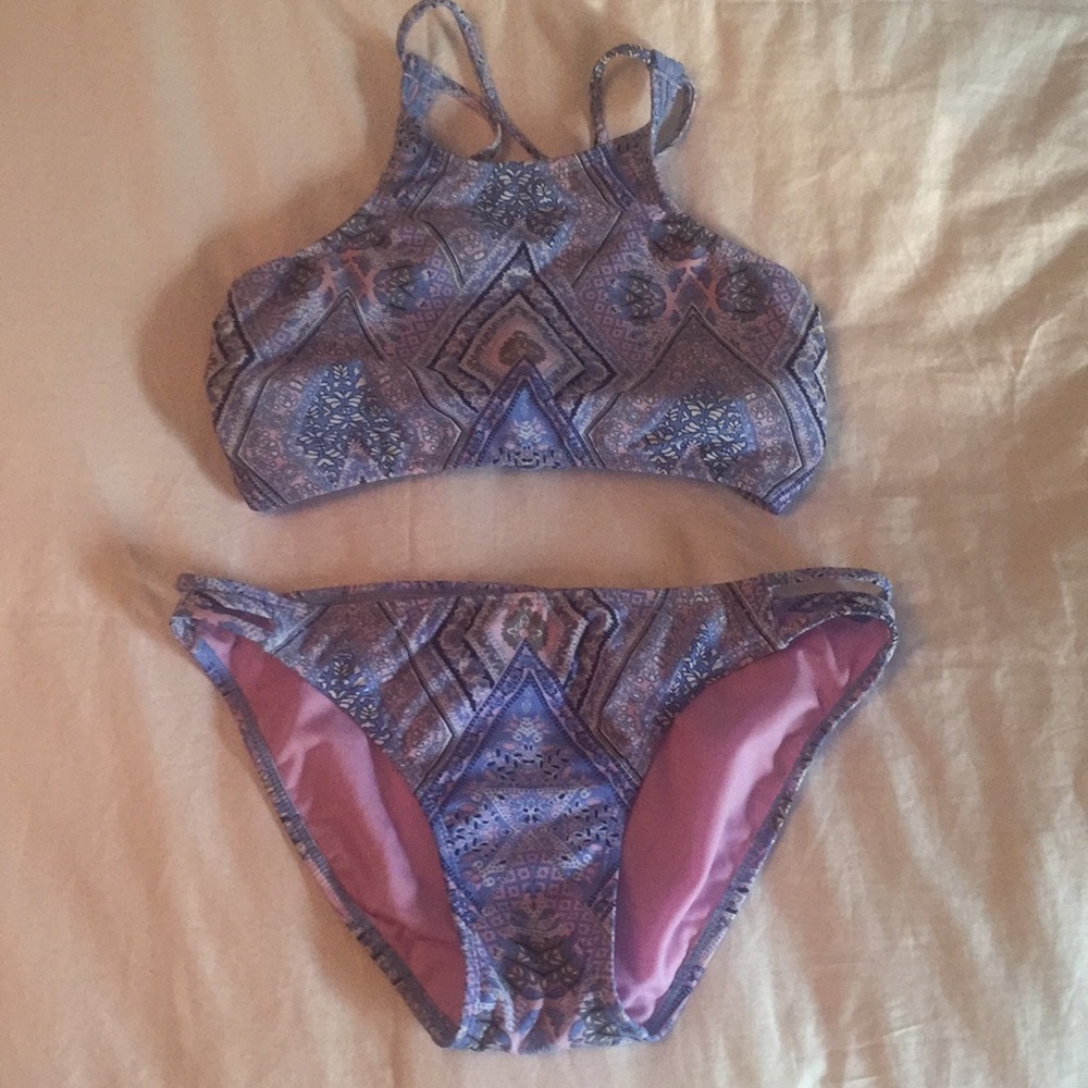 High Neck Bikini Set
